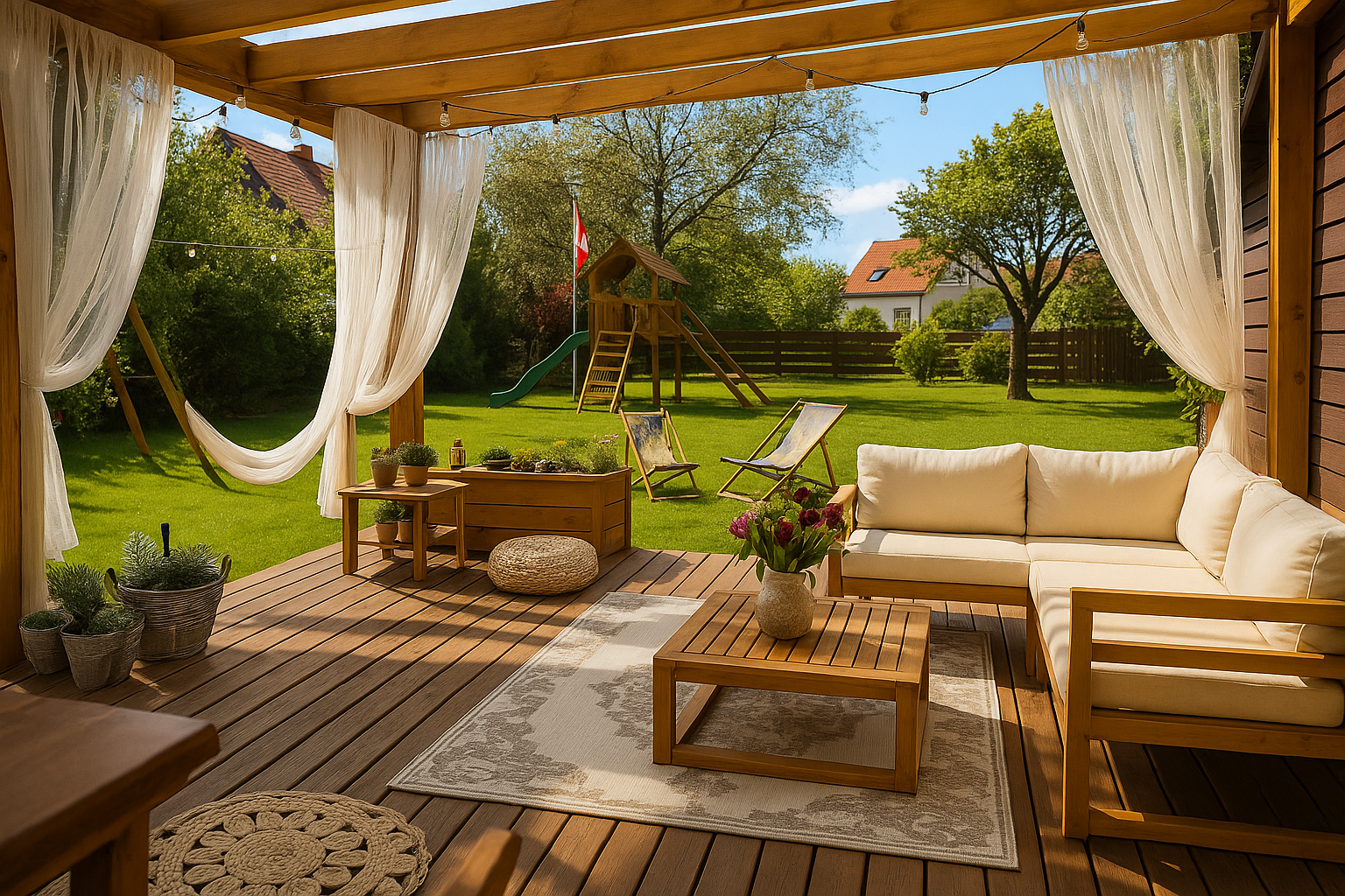 Tuinmeubels set voor 4 personen