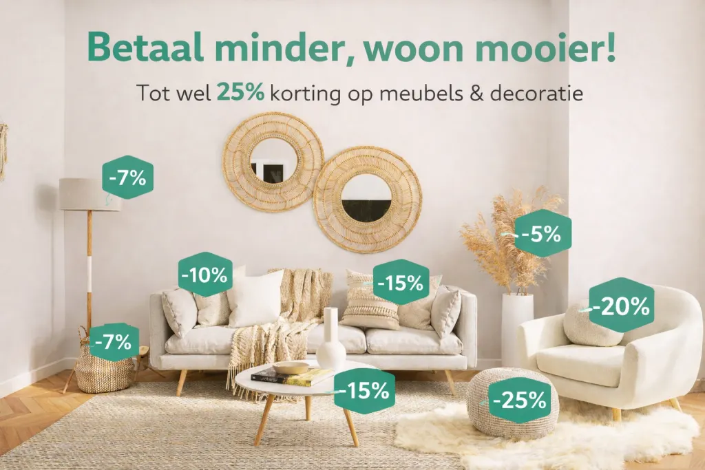 meubelen aanbiedingen